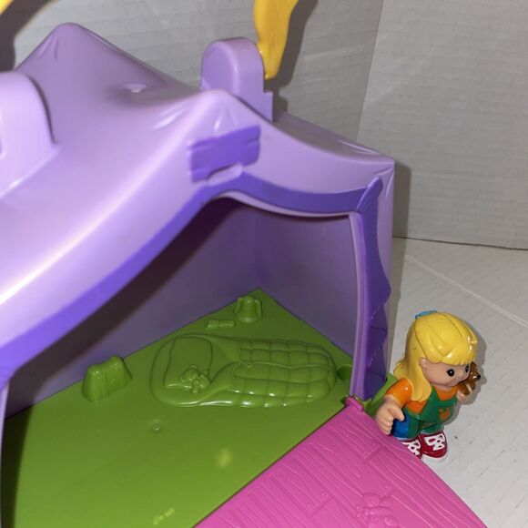 Fisher Price Little People Sarah Lynn and Her Camping Adventure 2007 Figures Lot - Picture 4 of 16
